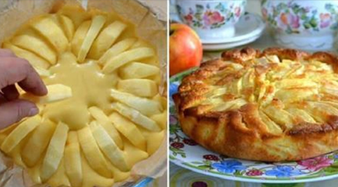 Для любителей выпечки с яблоками: Итальянский деревенский пирог